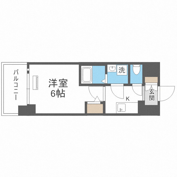 大阪府大阪市港区市岡１ 弁天町駅 1K マンション 賃貸物件詳細