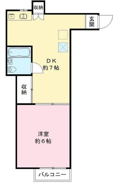 東京都世田谷区桜１ 上町駅 1DK アパート 賃貸物件詳細