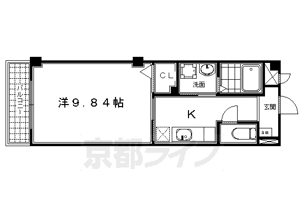 京都府京都市下京区材木町 京都駅 1K マンション 賃貸物件詳細