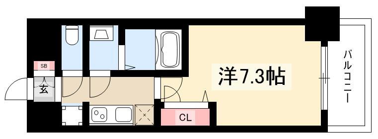 愛知県名古屋市中区新栄１ 新栄町駅 1K マンション 賃貸物件詳細