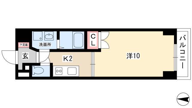 愛知県名古屋市中区栄１ 大須観音駅 1K マンション 賃貸物件詳細