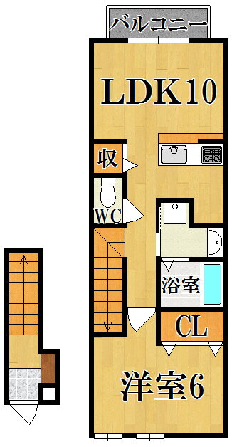 奈良県奈良市七条１ 九条駅 1LDK アパート 賃貸物件詳細