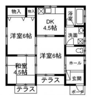 サニービュー 3DK 賃貸物件詳細