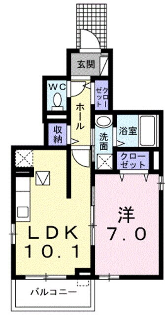東京都大田区下丸子１ 武蔵新田駅 1LDK アパート 賃貸物件詳細