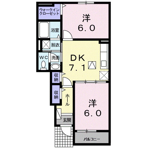 神奈川県南足柄市狩野 富士フイルム前駅 2DK アパート 賃貸物件詳細