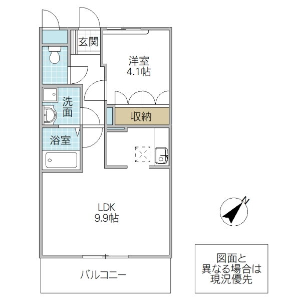 茨城県ひたちなか市大字足崎 勝田駅 1LDK アパート 賃貸物件詳細