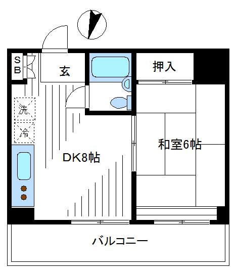 東京都中野区中央３ 中野駅 1DK マンション 賃貸物件詳細