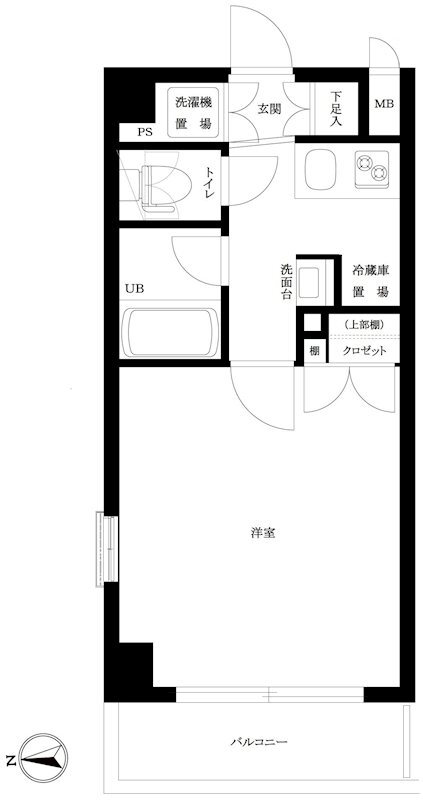 東京都新宿区高田馬場２ 高田馬場駅 1K マンション 賃貸物件詳細