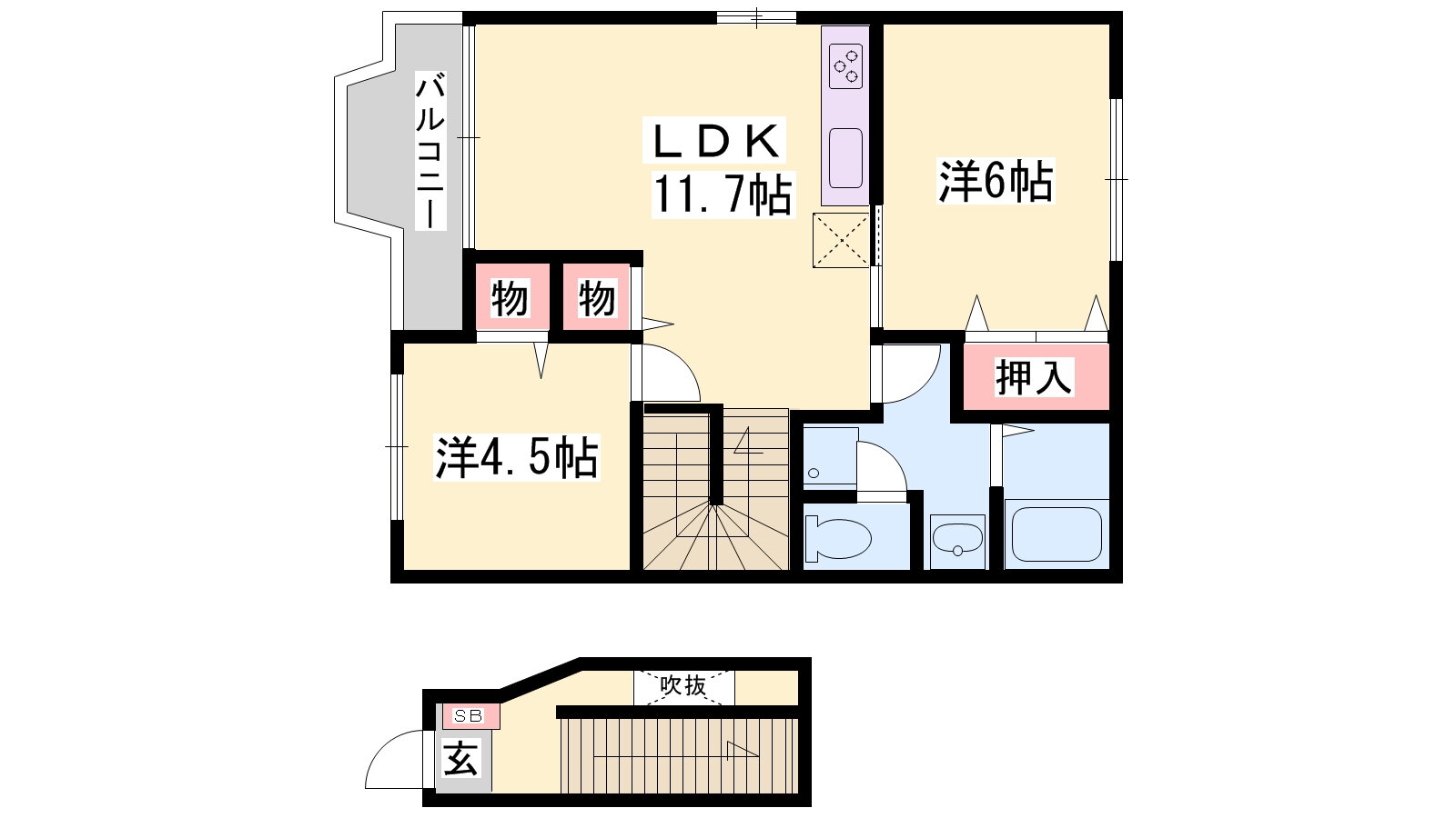 兵庫県姫路市書写 余部駅 2LDK アパート 賃貸物件詳細