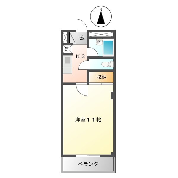 三重県津市一身田平野 高田本山駅 1K マンション 賃貸物件詳細