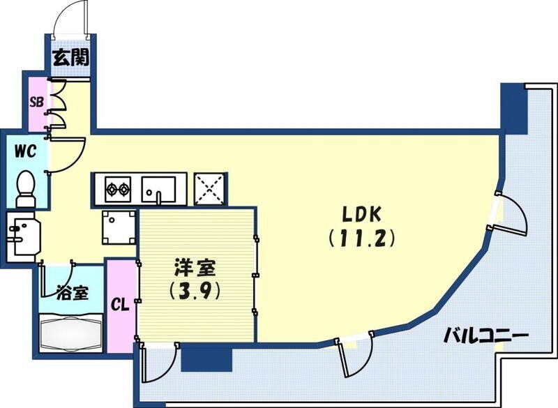 兵庫県神戸市中央区加納町２ 三ノ宮駅 1LDK マンション 賃貸物件詳細