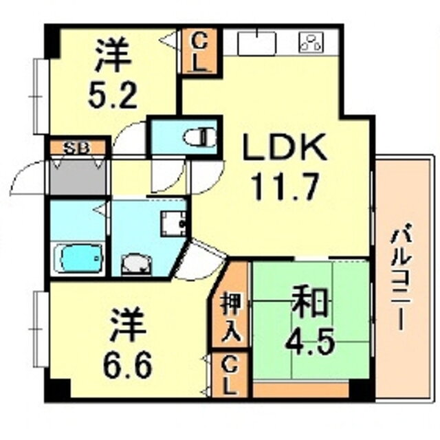 兵庫県神戸市中央区中山手通２ 神戸三宮駅 3LDK マンション 賃貸物件詳細