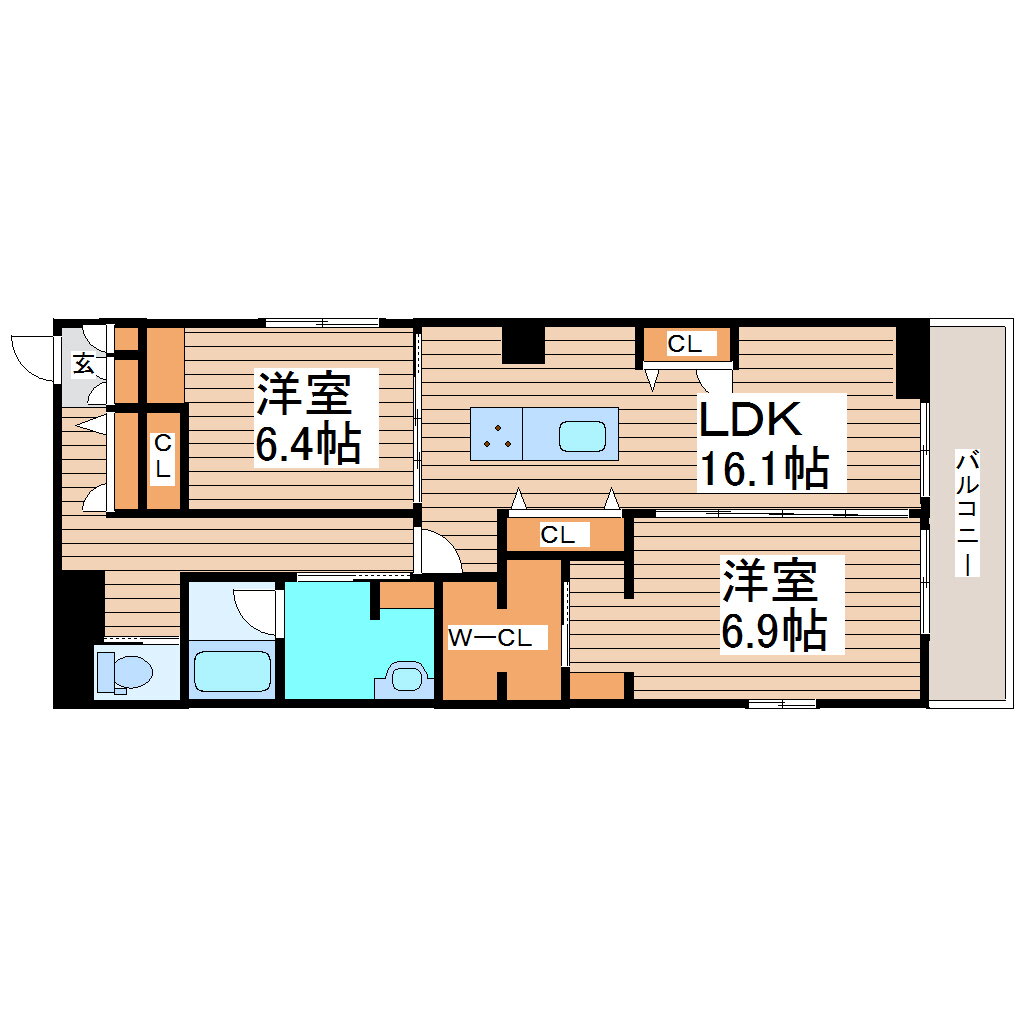 宮城県仙台市青葉区中央３ あおば通駅 2LDK マンション 賃貸物件詳細