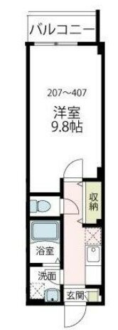 神奈川県川崎市中原区宮内２ 武蔵新城駅 1K マンション 賃貸物件詳細
