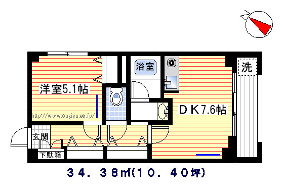 東京都文京区千石２ 千石駅 1DK マンション 賃貸物件詳細