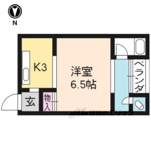 京都府京都市西京区川島東代町 桂駅 1K マンション 賃貸物件詳細