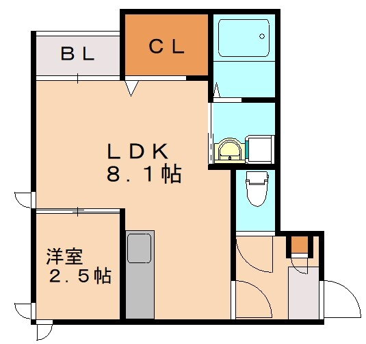 福岡県福岡市東区下原４ 九産大前駅 1LDK アパート 賃貸物件詳細