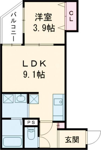 ＡＬＥＧＲＩＡ飾磨 3階 1LDK 賃貸物件詳細