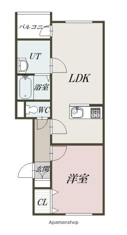 北海道旭川市東四条４ 新旭川駅 1LDK アパート 賃貸物件詳細