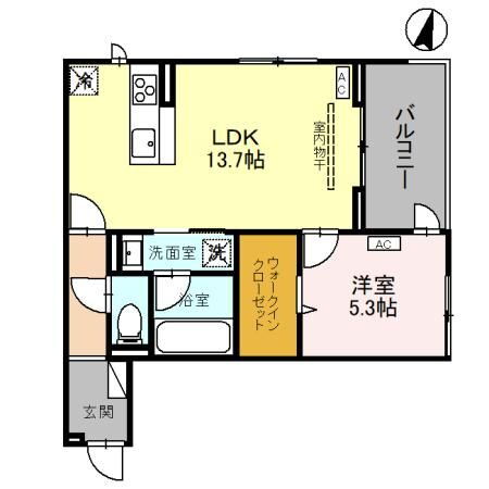 埼玉県吉川市美南１ 吉川美南駅 1LDK アパート 賃貸物件詳細