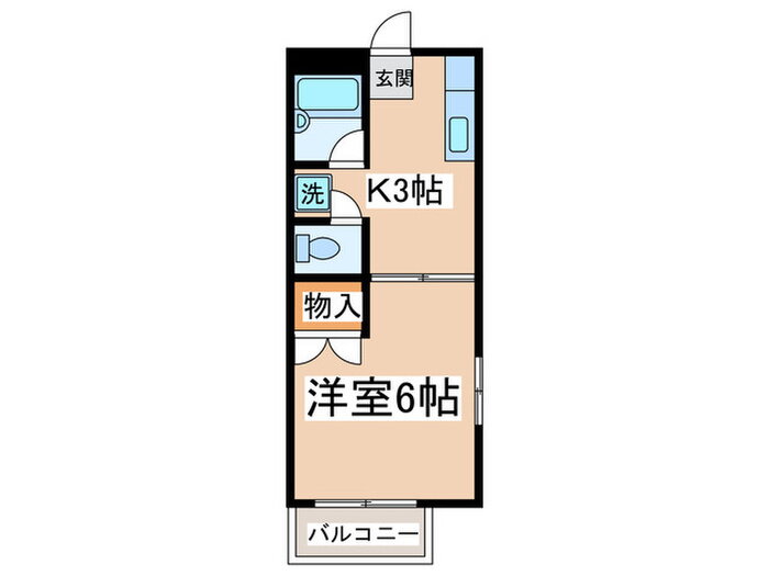 東京都多摩市関戸５ 聖蹟桜ヶ丘駅 1K アパート 賃貸物件詳細