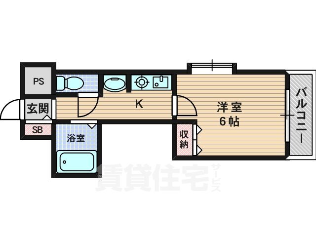 大阪府大阪市東淀川区東中島５ 崇禅寺駅 1K マンション 賃貸物件詳細
