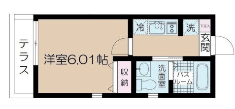 東京都練馬区高松５ 光が丘駅 1K マンション 賃貸物件詳細
