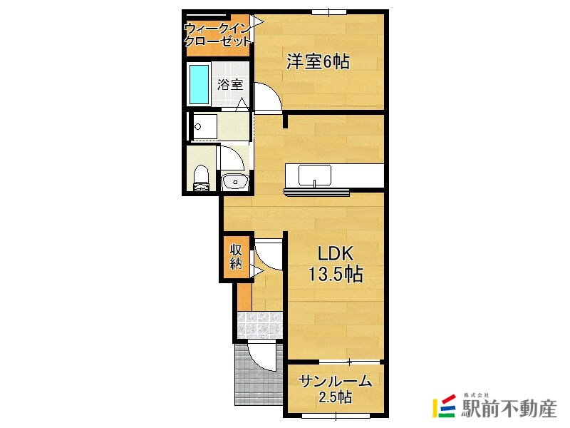 佐賀県佐賀市大財４ 佐賀駅 1LDK アパート 賃貸物件詳細