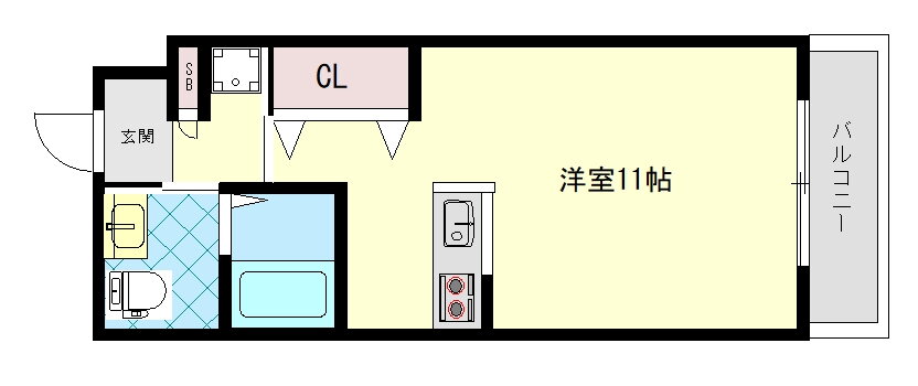 大阪府枚方市三栗１ 御殿山駅 ワンルーム マンション 賃貸物件詳細