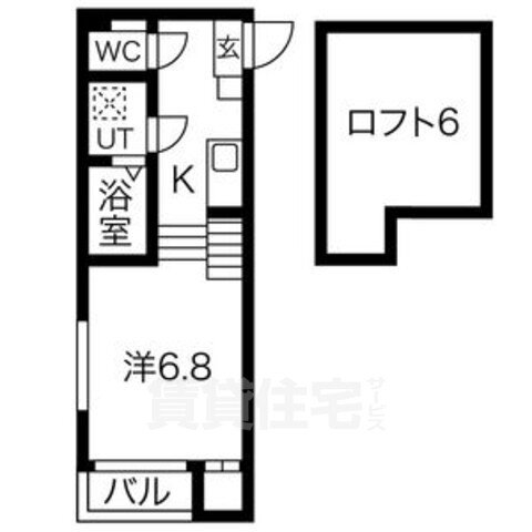 Ｅｔｅｒｎａｌ　Ｃｏｕｒｔ　ＴＳＵＲＵＭＡＩ 2階 1K 賃貸物件詳細