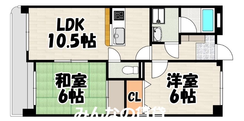 福岡県福岡市東区三苫４ 三苫駅 2LDK マンション 賃貸物件詳細