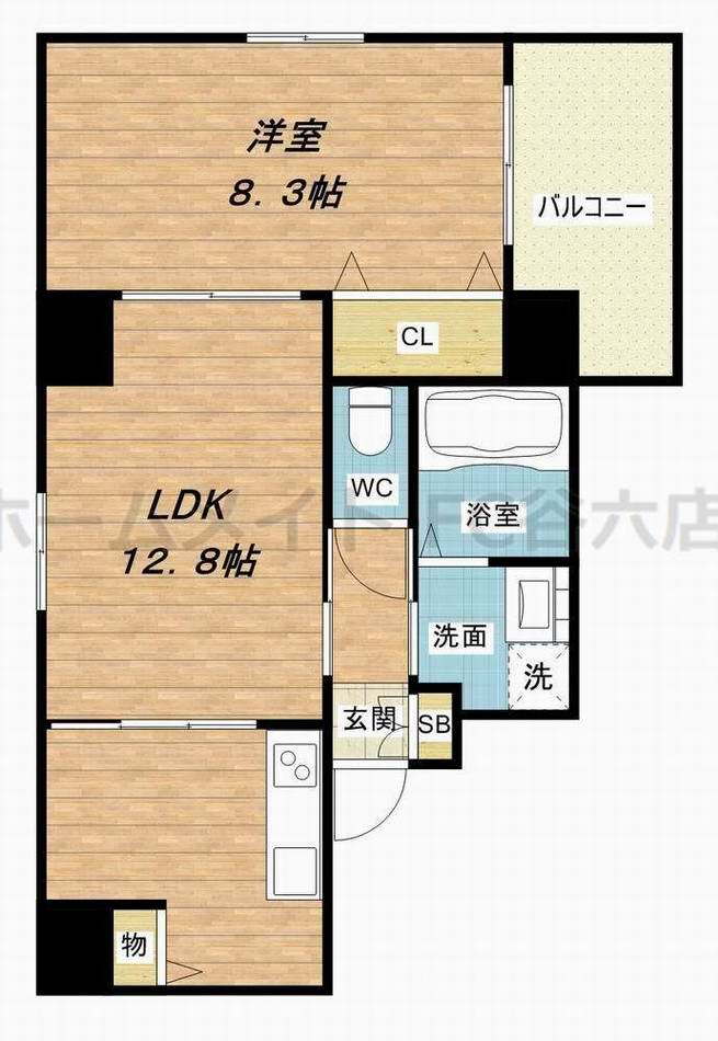 大阪府大阪市天王寺区生玉前町 谷町九丁目駅 1LDK マンション 賃貸物件詳細