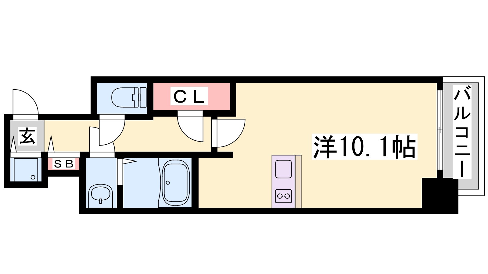 兵庫県神戸市兵庫区新開地３ 高速神戸駅 1K マンション 賃貸物件詳細