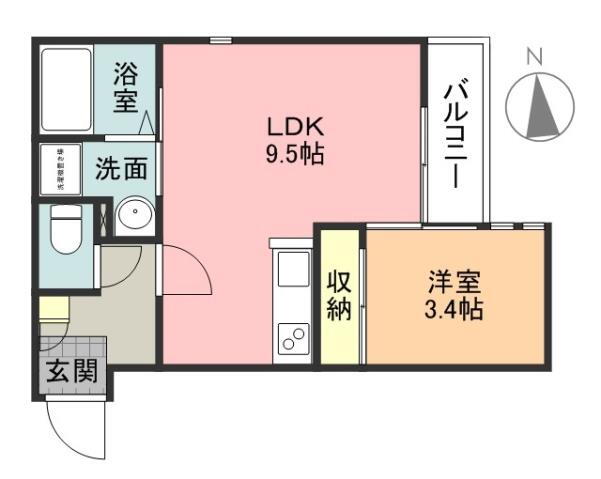 愛知県名古屋市天白区植田西１ 塩釜口駅 1LDK アパート 賃貸物件詳細