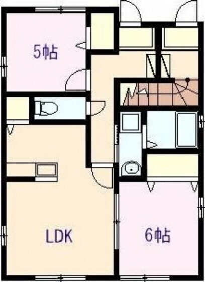 広島県広島市東区中山東１ 矢賀駅 2LDK アパート 賃貸物件詳細