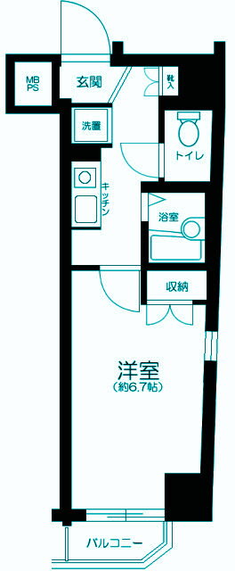 東京都港区白金３ 白金高輪駅 1K マンション 賃貸物件詳細