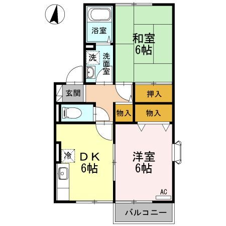 東京都三鷹市深大寺２ 武蔵境駅 2DK アパート 賃貸物件詳細