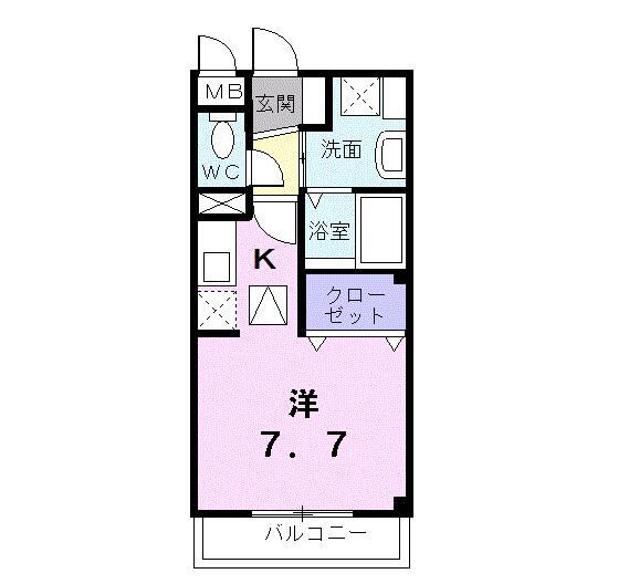 静岡県浜松市中央区佐藤２ 1K マンション 賃貸物件詳細