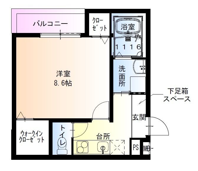 大阪府八尾市荘内町１ 近鉄八尾駅 1K アパート 賃貸物件詳細