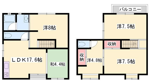 兵庫県加古川市別府町西脇 別府駅 5LDK 一戸建て 賃貸物件詳細