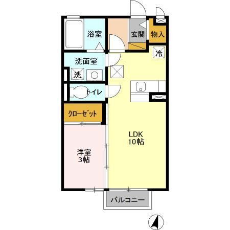 茨城県鹿嶋市大字宮津台 鹿島神宮駅 1LDK アパート 賃貸物件詳細