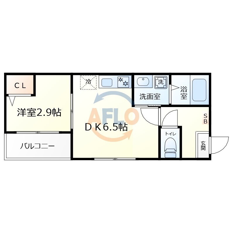 大阪府大阪市生野区中川東２ 北巽駅 1DK アパート 賃貸物件詳細