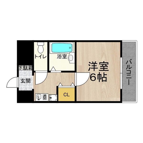 大阪府東大阪市長田中１ 長田駅 1K マンション 賃貸物件詳細