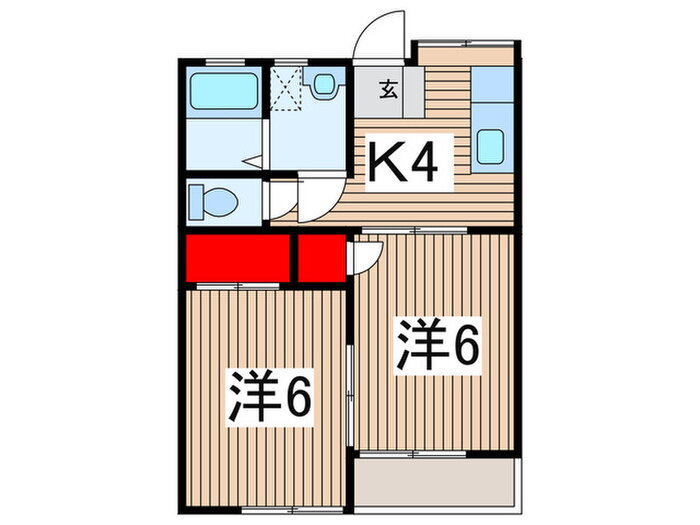 埼玉県飯能市大字双柳 東飯能駅 2K アパート 賃貸物件詳細