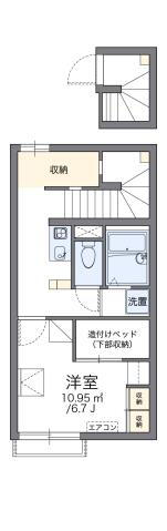 岡山県倉敷市徳芳 中庄駅 1K アパート 賃貸物件詳細