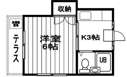 東京都小平市鈴木町２ 花小金井駅 1K アパート 賃貸物件詳細