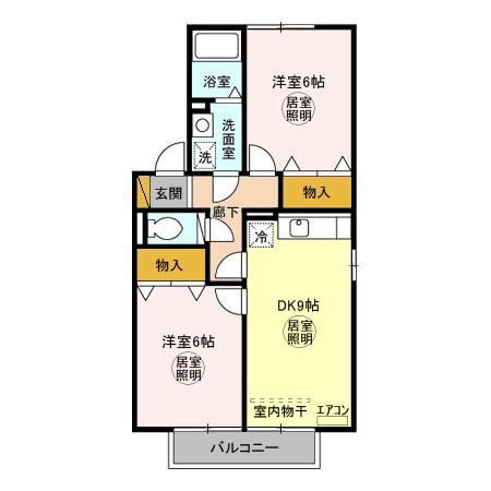 茨城県水戸市見川町 水戸駅 2DK アパート 賃貸物件詳細