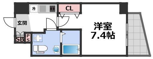 大阪府大阪市生野区桃谷２ 鶴橋駅 1K マンション 賃貸物件詳細