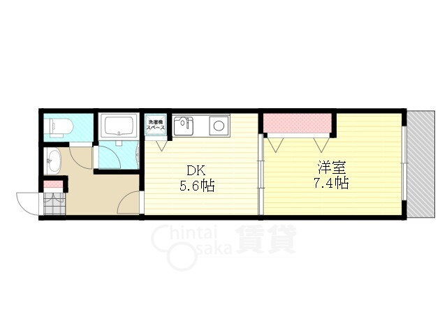 大阪府大阪市淀川区宮原１ 東淀川駅 1DK マンション 賃貸物件詳細
