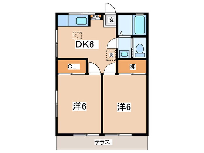 神奈川県鎌倉市台５ 富士見町駅 2DK アパート 賃貸物件詳細